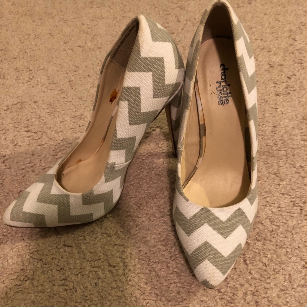 Chevron Heels
